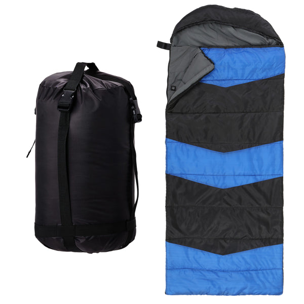 Rectangular Heated Sleeping Bag, Lightweight Sleeping Bag With Multi USB Powered Heating Pads, Waterproof Compact Envelope Sleeping Bag For Backpacking Hiking, Green