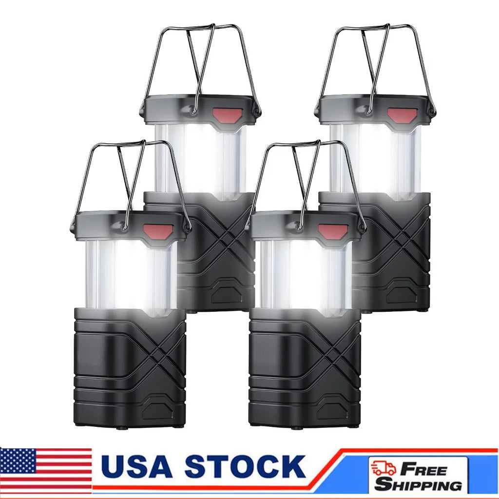 2‑in‑1 Collapsible Lantern + Flashlight, Rechargeable