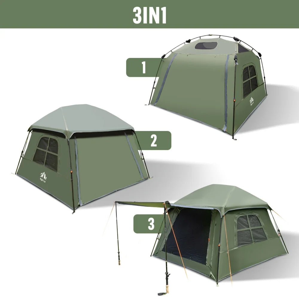 Night Cat 4-Person Pop-Up Tent