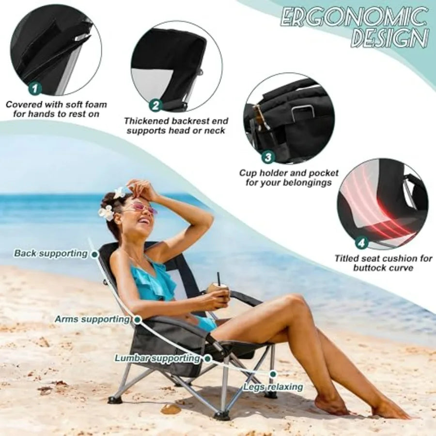 Low Beach Camping Chair