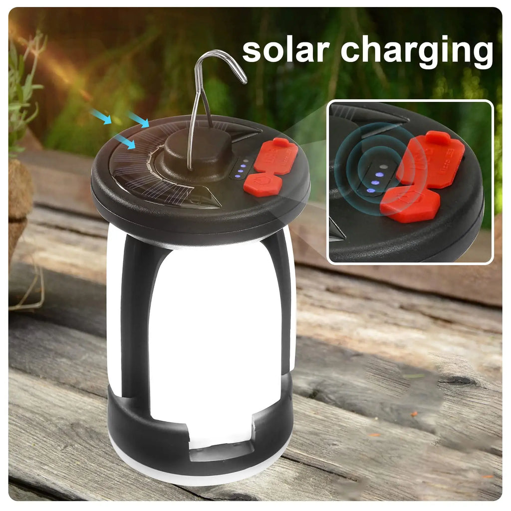 Solar PowerBank Lantern — 1000‑Lumen Camp Light
