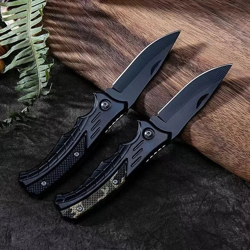 Folding Knife Made of High Hardness Stainless Steel for Outdoor Use, Non-slip Razor for Camping, Portable Pocket