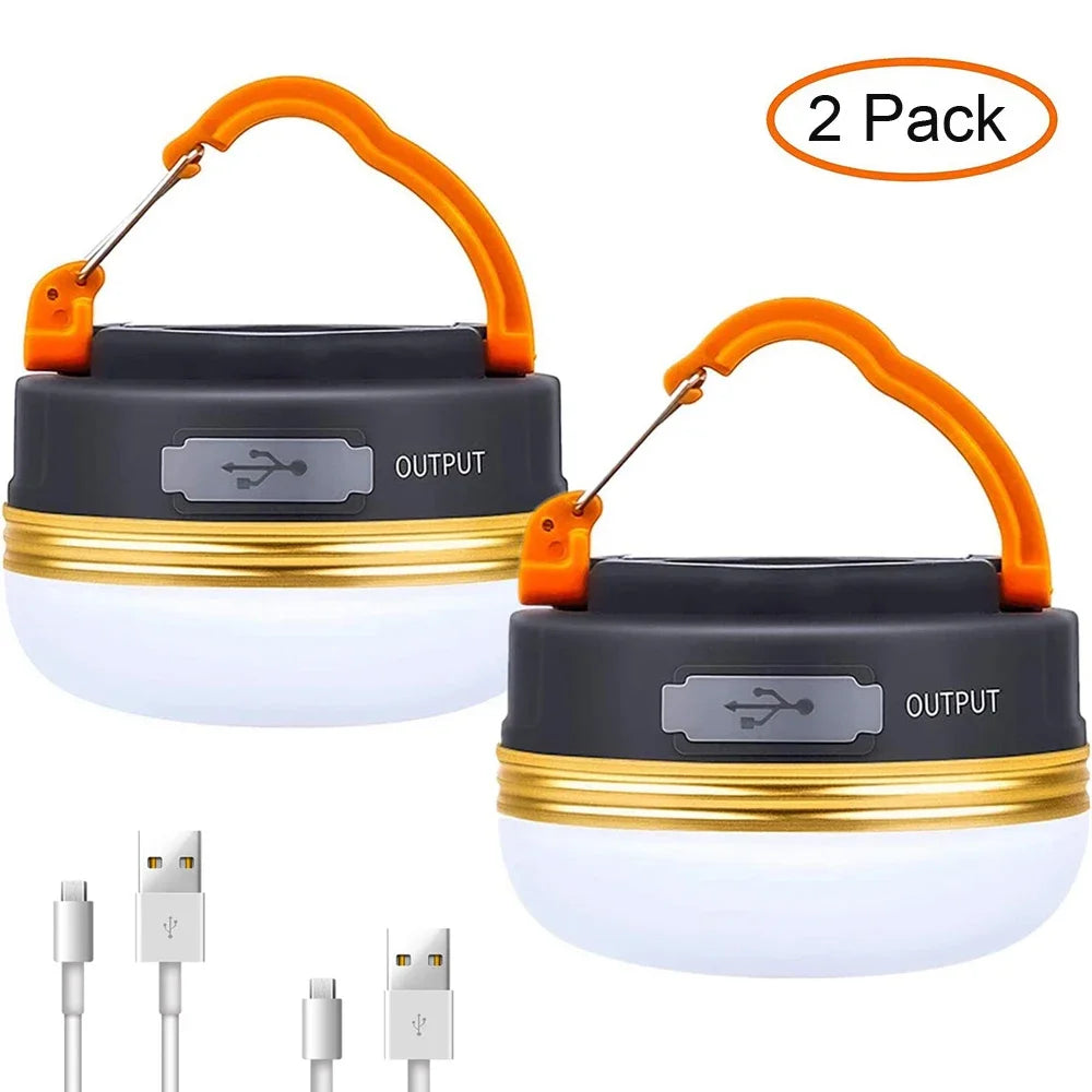 Magnetic Hanging Lantern — 3‑Mode Camp Light