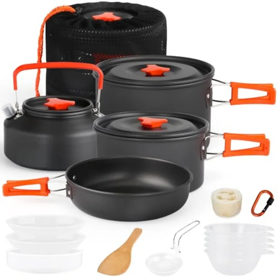 Non-Stick Camping Cookware Set