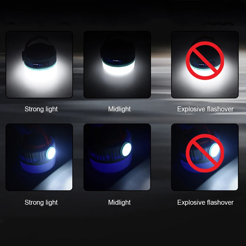 Solar Lantern with Remote — PowerBank Combo Light