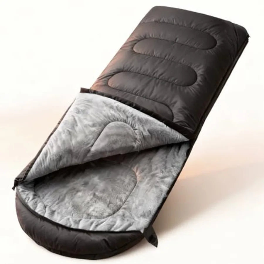 Fleece-Lined Sleeping Bag