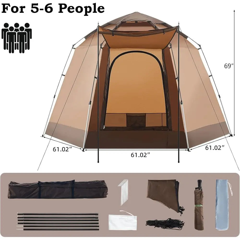 3-4 Person Camping Tent