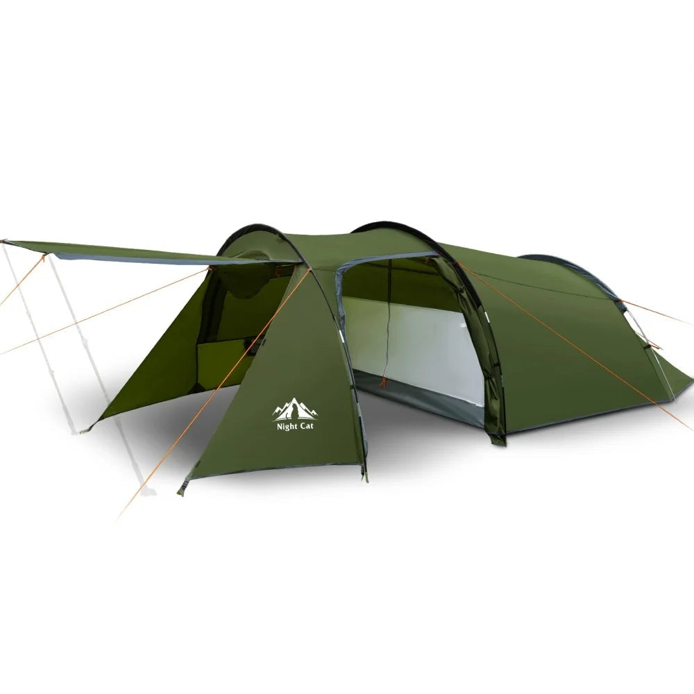 Night Cat 4-Person Tunnel Tent