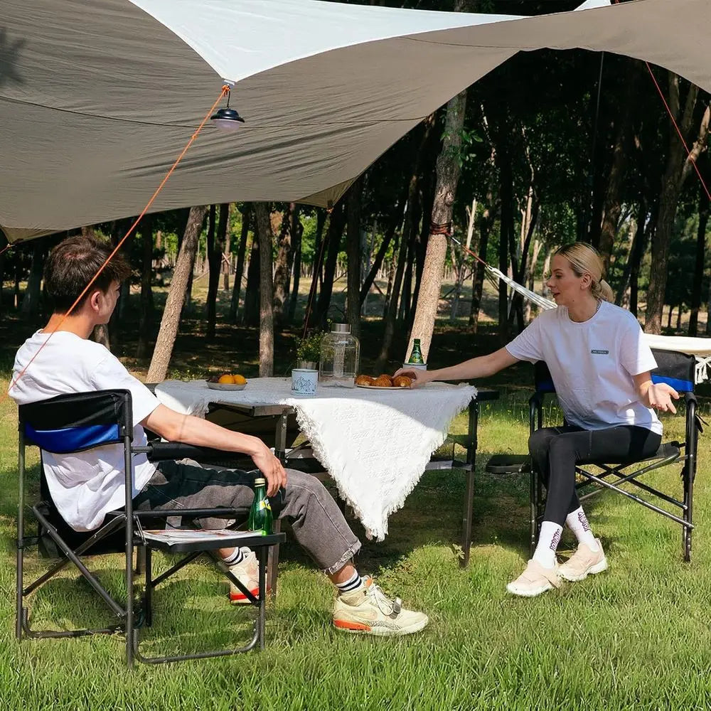 Padded Folding Camping Chairs (2-Pack)