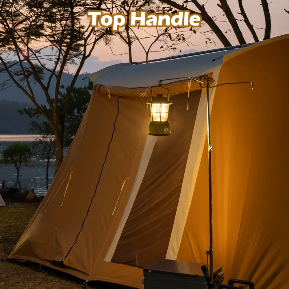 Night Cat Camp Lantern — Long‑Life Battery Glow