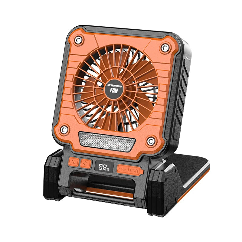 Solar Lantern Fan — Foldable 8‑Hour Breeze Light