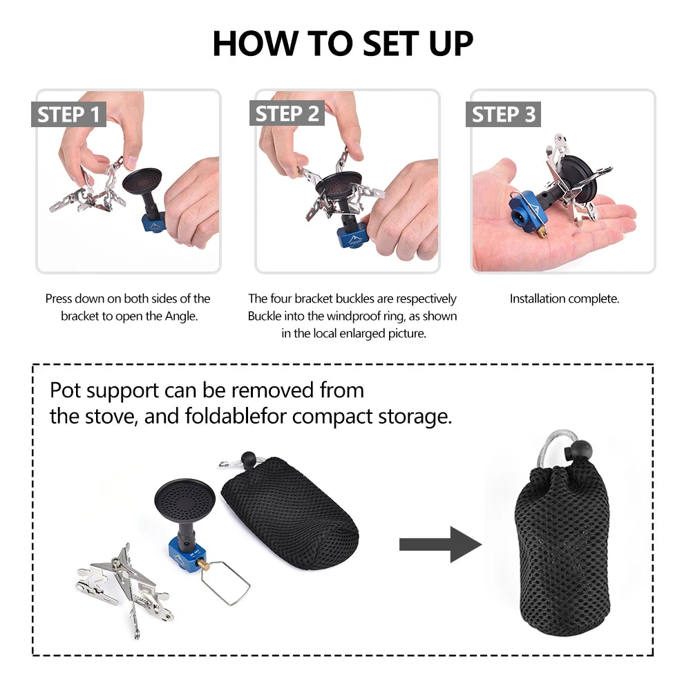 Widesea Camping Gas Stove