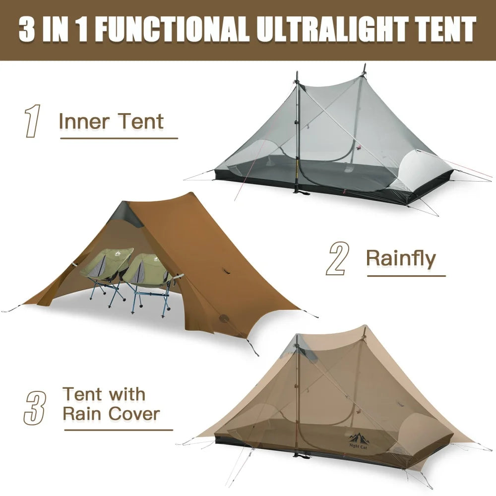 Night Cat Ultralight Backpacking Tent