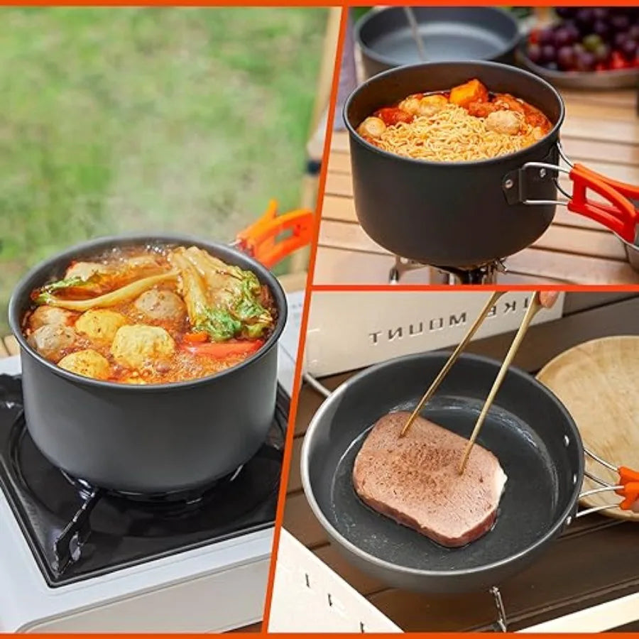 Non-Stick Camping Cookware Set