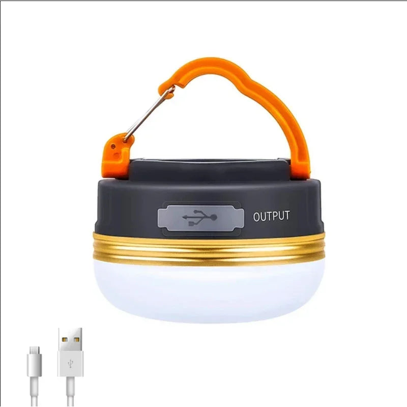 Magnetic Hanging Lantern — 3‑Mode Camp Light