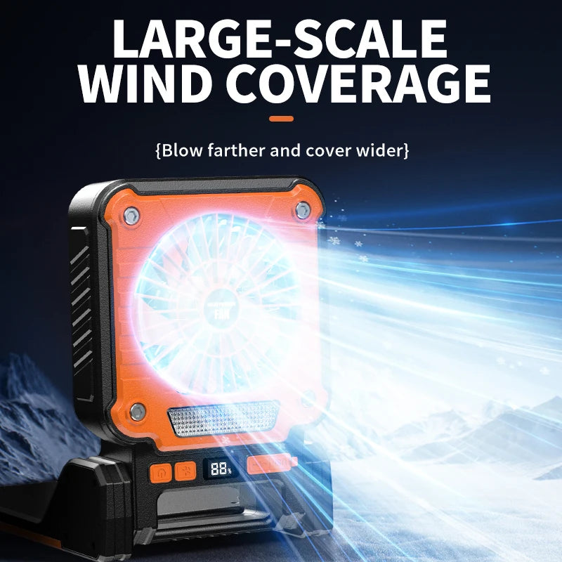 Solar Lantern Fan — Foldable 8‑Hour Breeze Light