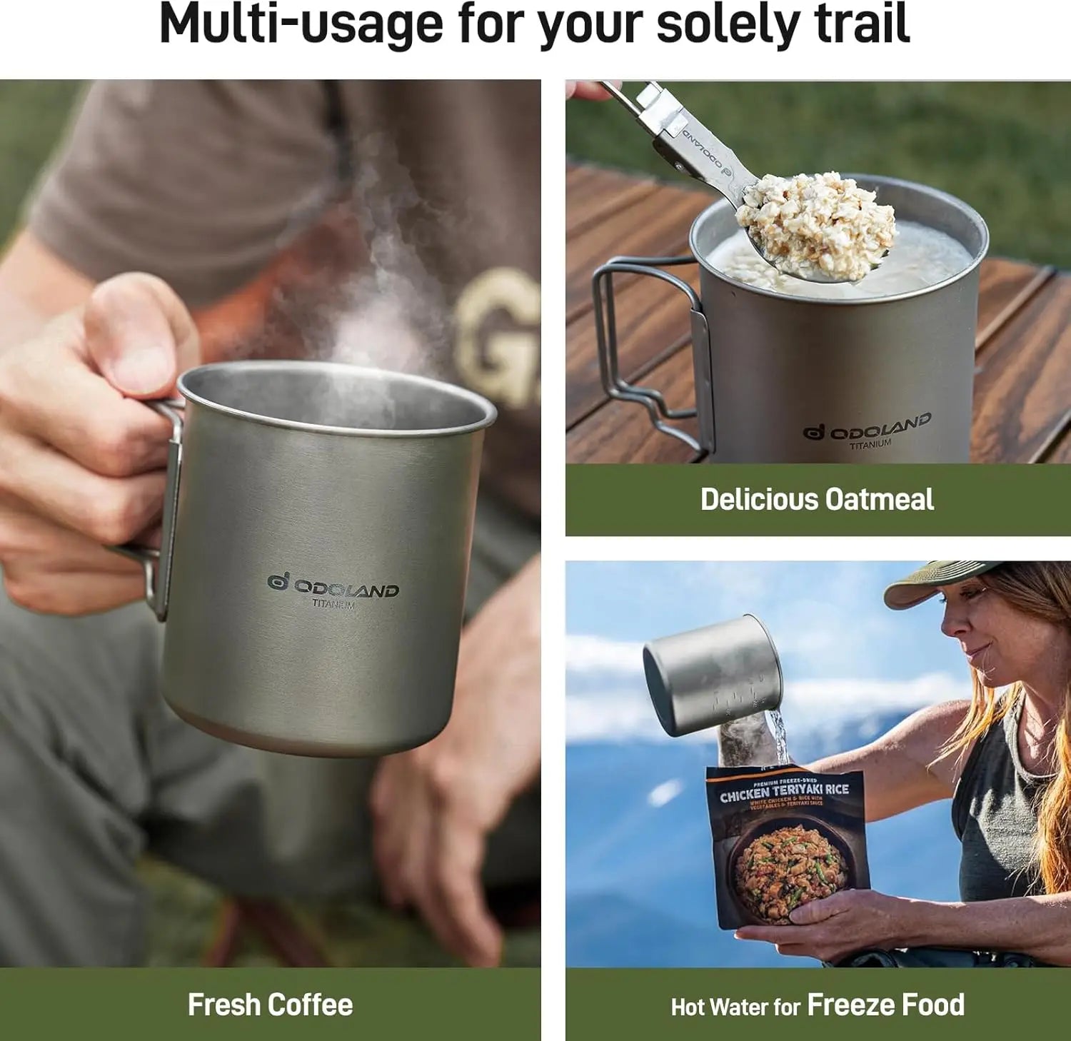Titanium Camping Pot Set