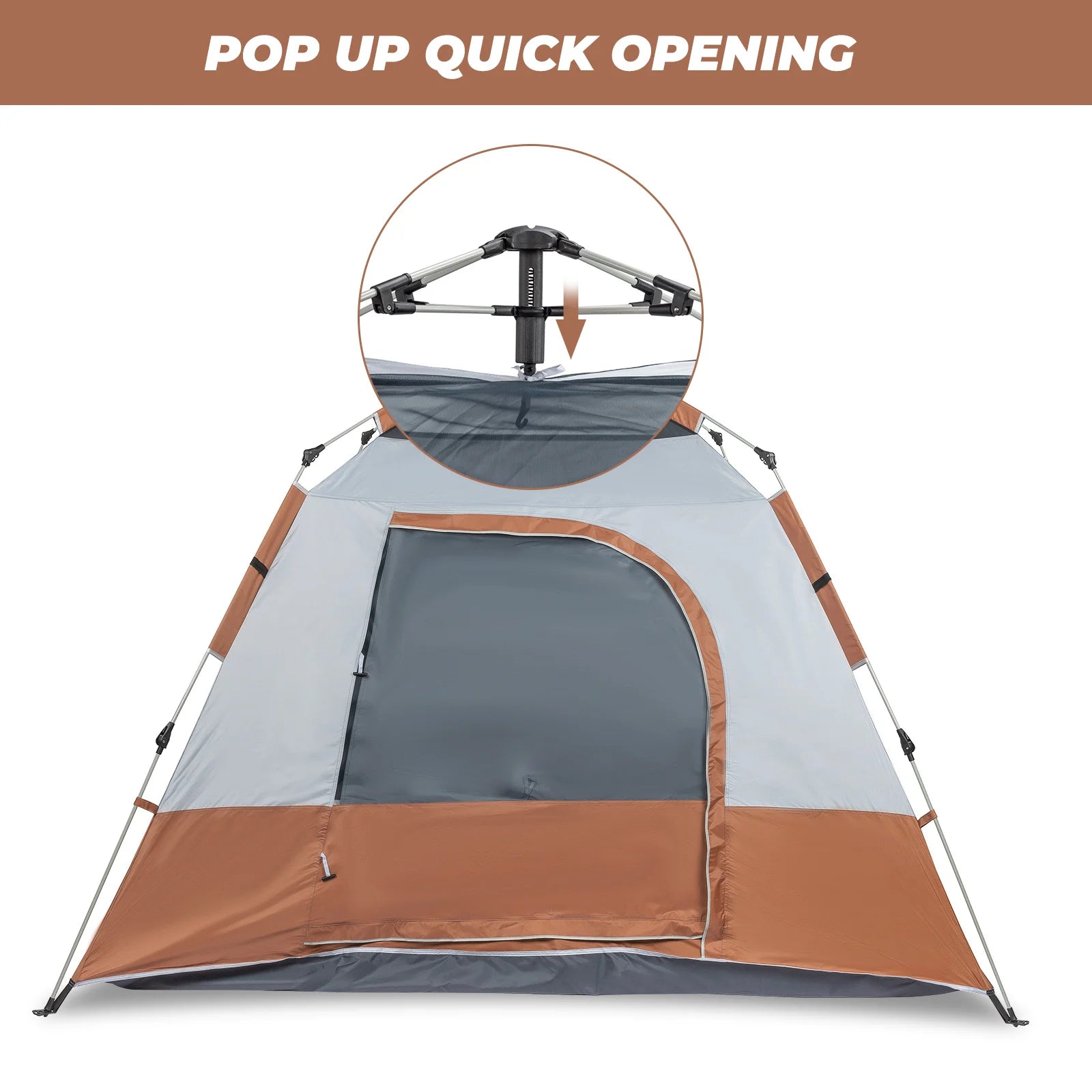 4-Person Instant Pop-Up Tent