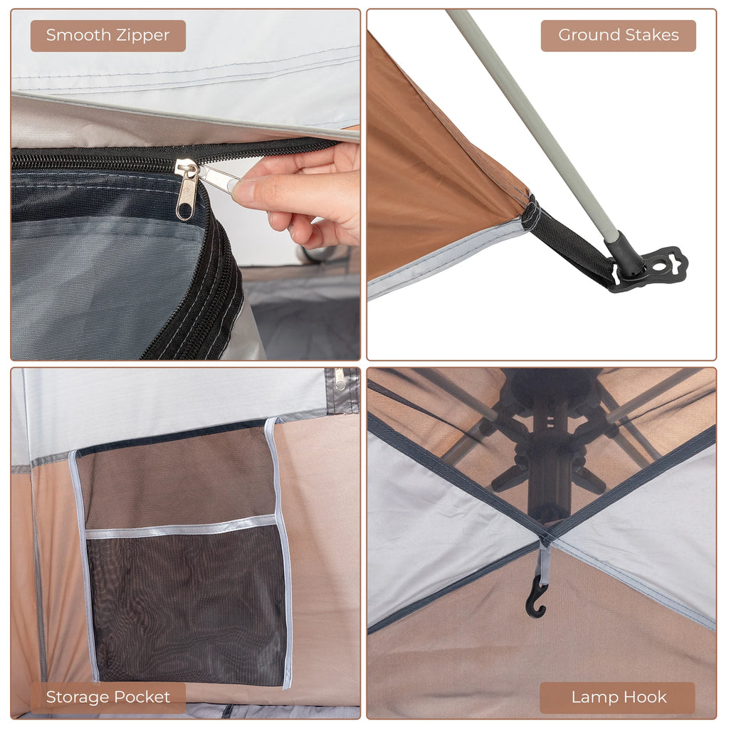 4-Person Instant Pop-Up Tent