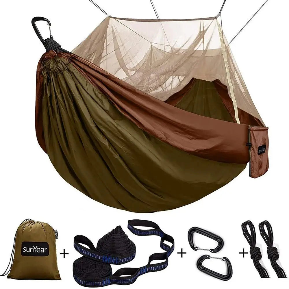 Lightweight Hammock with Mosquito Net