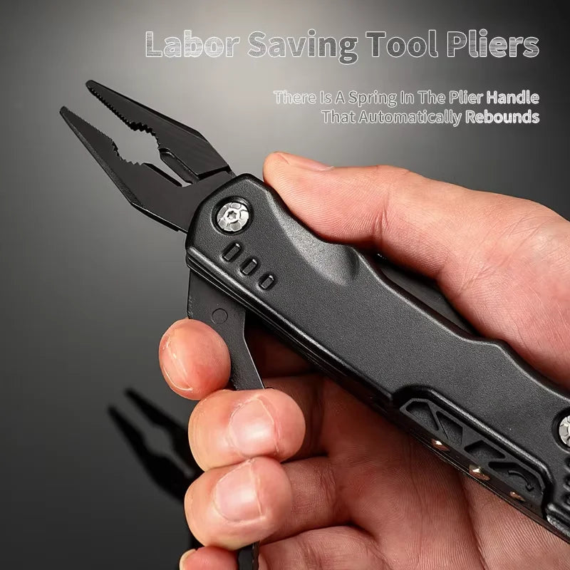 Multifunctional Hammer Knife Wrench Pliers Outdoor Camping Survival Tool Labor Saving Tool Stainless Steel Multi-tool Knife