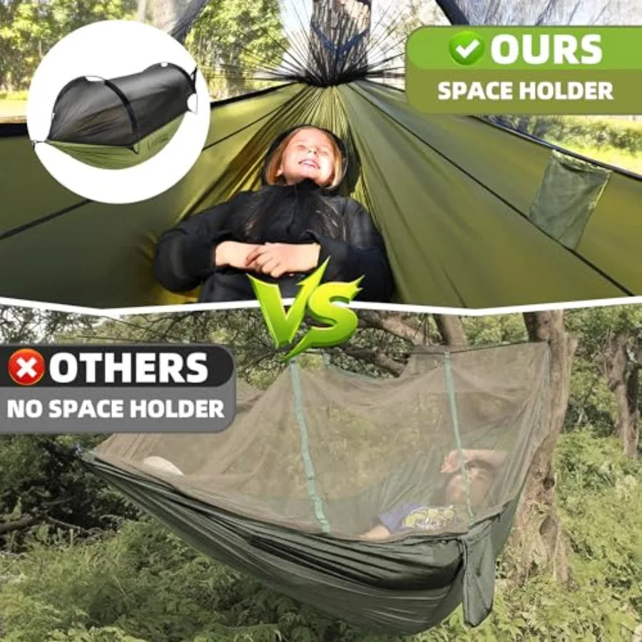 Camping Hammock with Mosquito Net