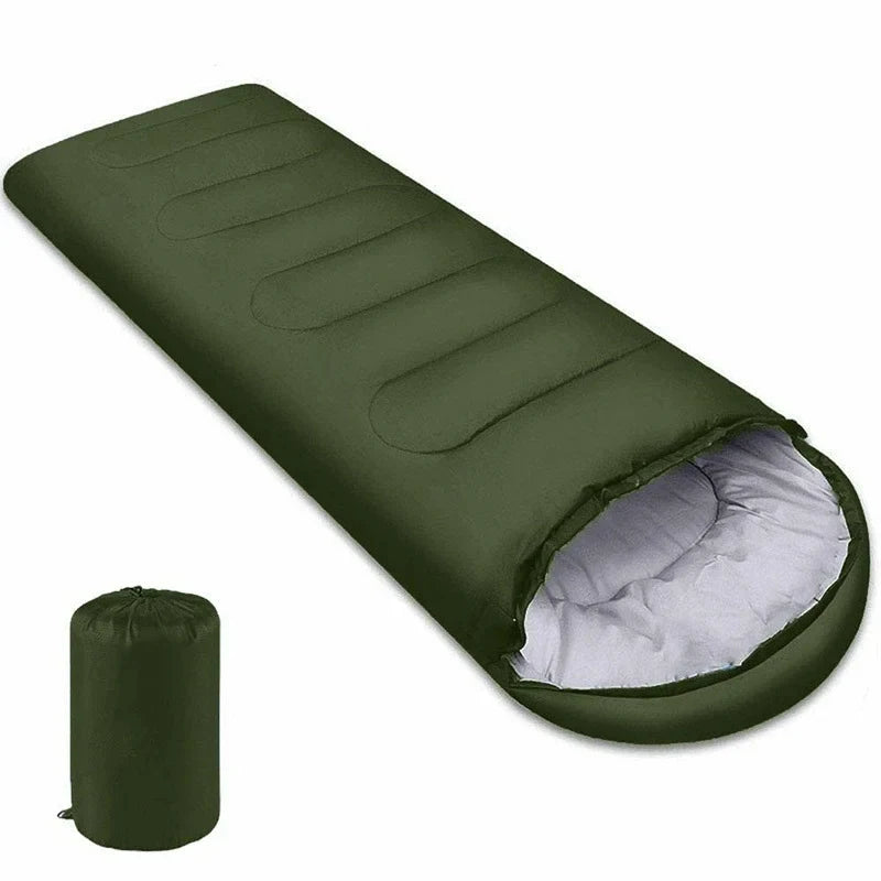 Camping Sleeping Bag Ultralight Waterproof 4 Seasons Warm Envelope Type Sleeping Bag for Outdoor Hiking Backpacking Travel