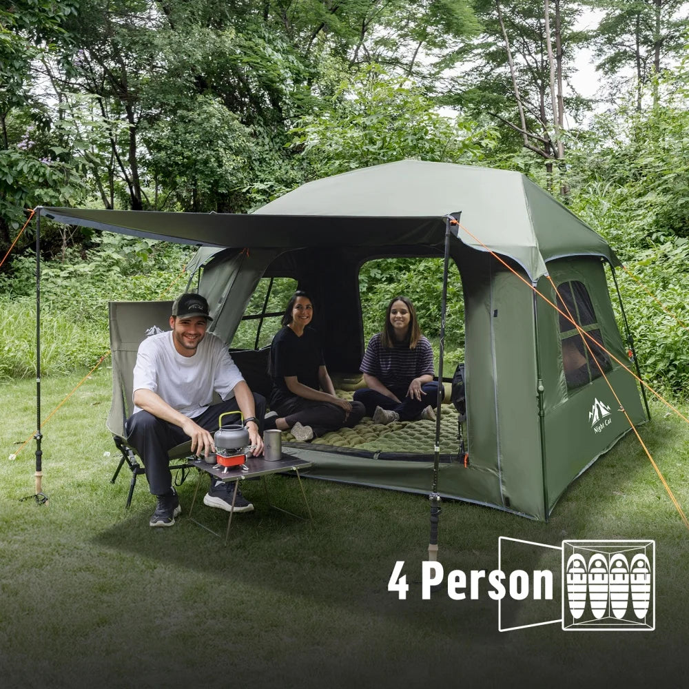 Night Cat 4-Person Pop-Up Tent
