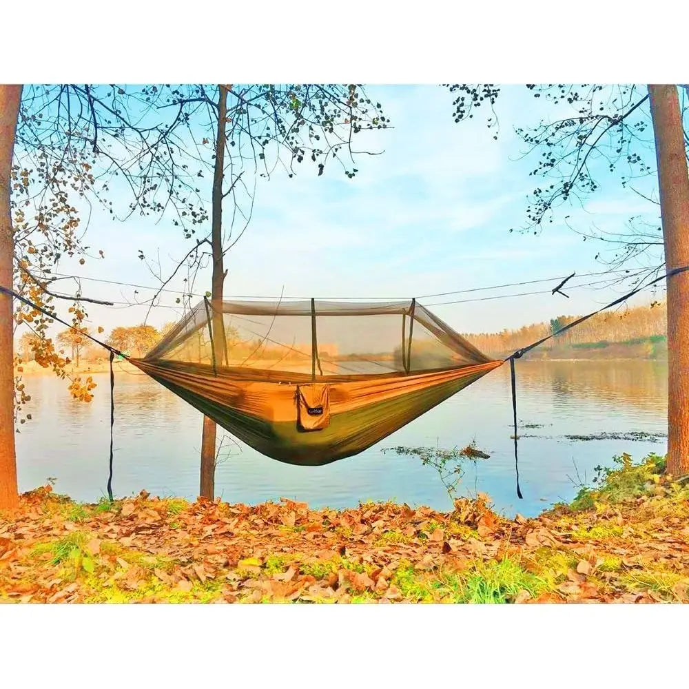 Lightweight Hammock with Mosquito Net