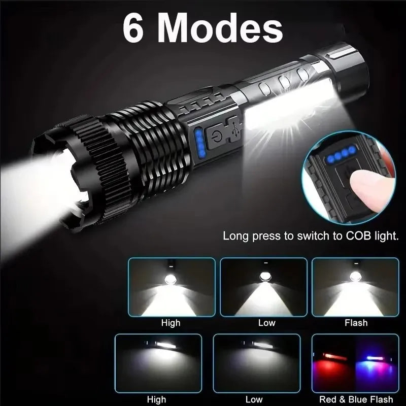 Tactical Flashlight Duo — High‑Output 2‑Pack