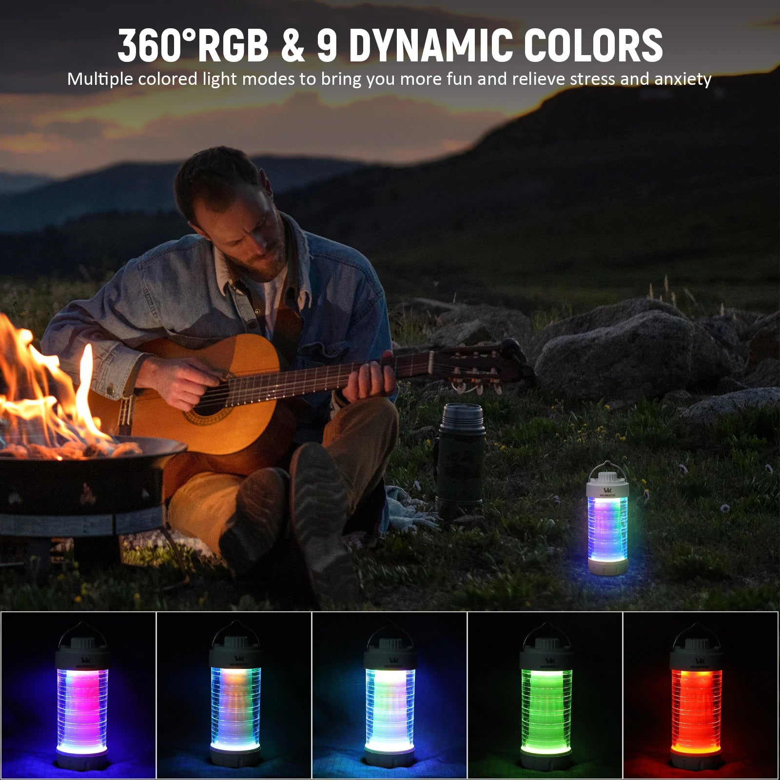 RGB Lantern — Compact PowerBank Light