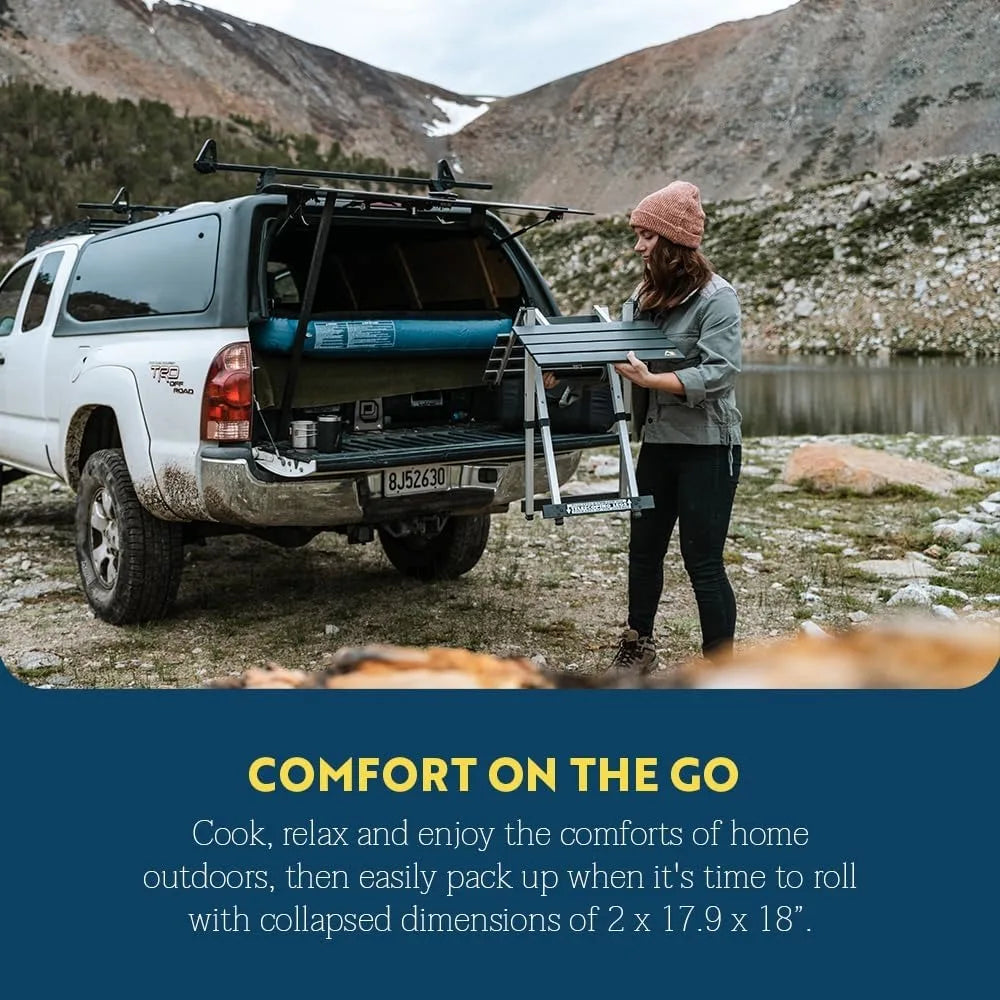Compact Folding Camp Table