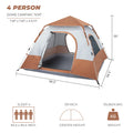 4-Person Instant Pop-Up Tent