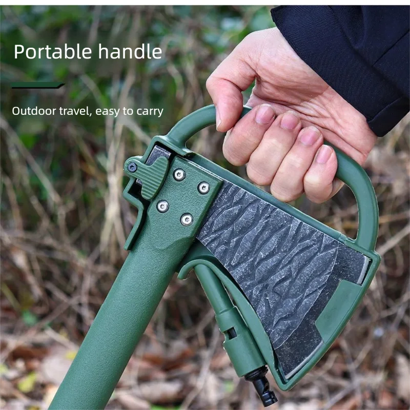 Multi functional camping hand axe integrated axe, outdoor chopping wood survival axe, outdoor wear-resistant
