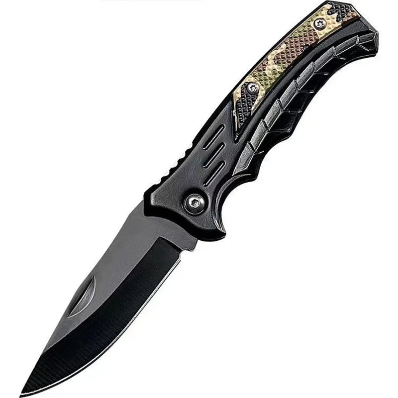 Folding Knife Made of High Hardness Stainless Steel for Outdoor Use, Non-slip Razor for Camping, Portable Pocket