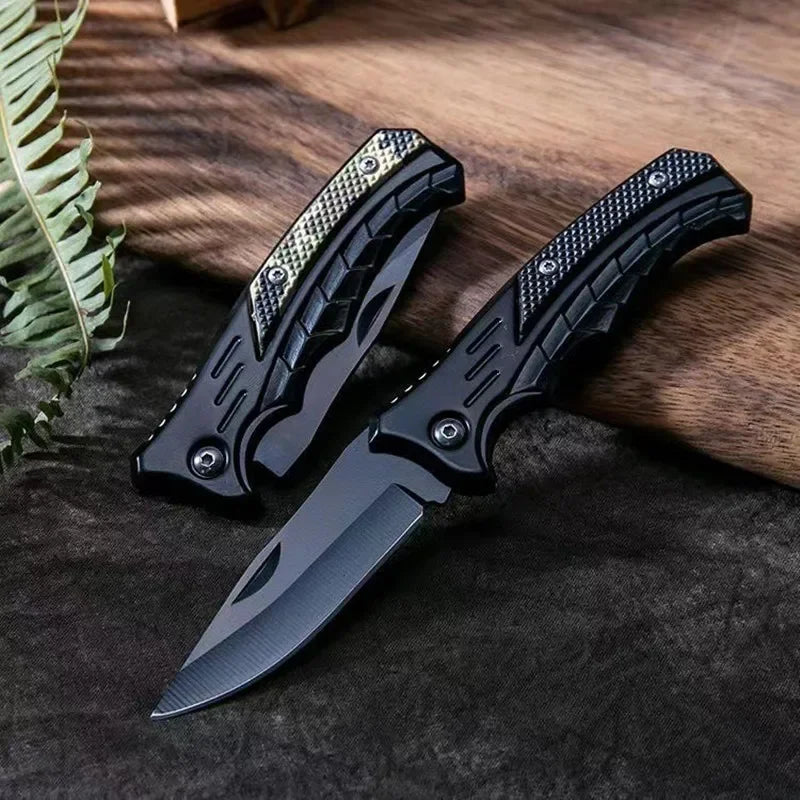 Folding Knife Made of High Hardness Stainless Steel for Outdoor Use, Non-slip Razor for Camping, Portable Pocket