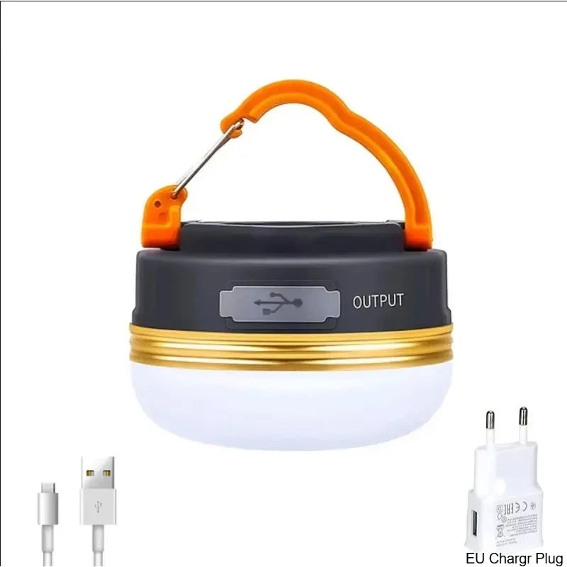Magnetic Hanging Lantern — 3‑Mode Camp Light