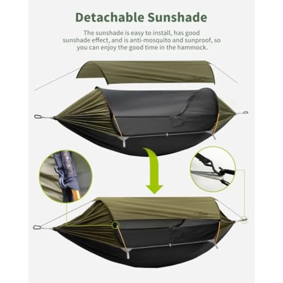 4-in-1 Hammock Tent with Sunshade