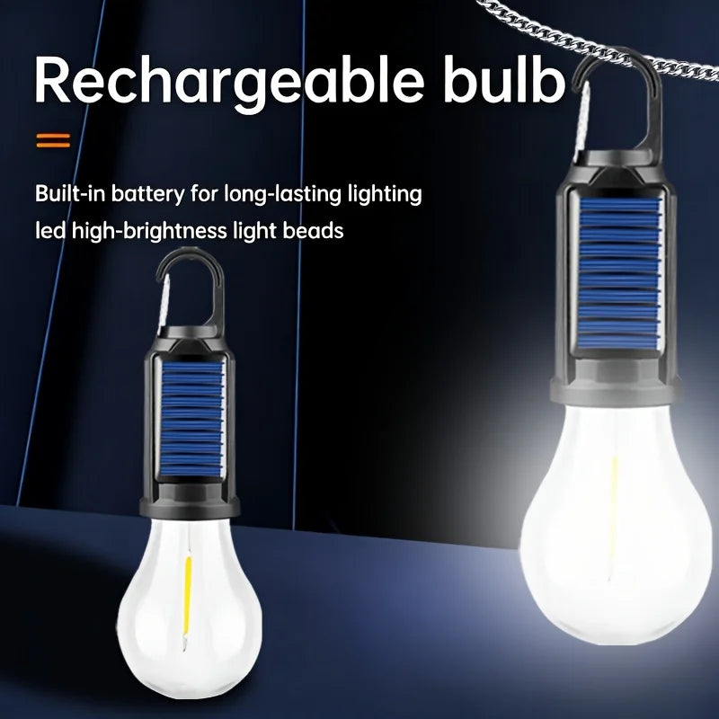 Solar + USB Camp Bulbs — Multi‑Pack Utility Lights