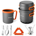 Camping Cookware Set with Heat Exchanger