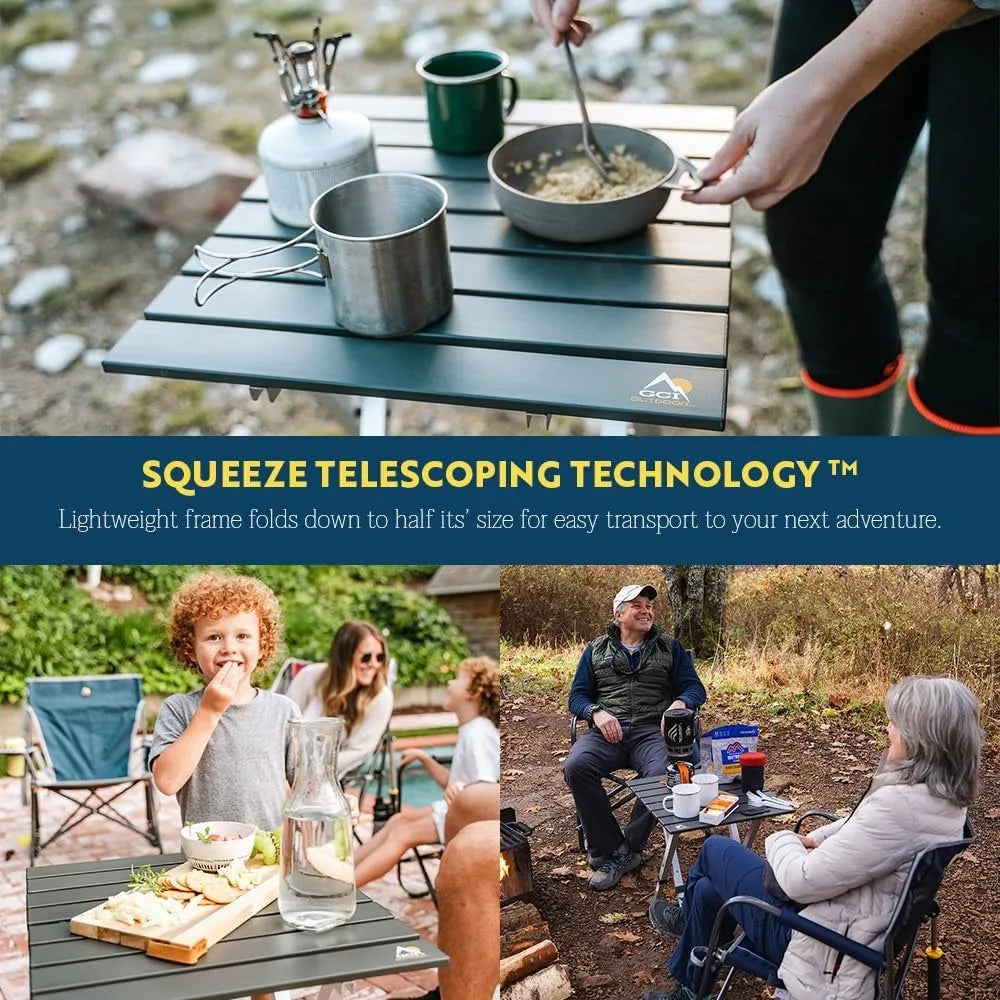 Compact Folding Camp Table