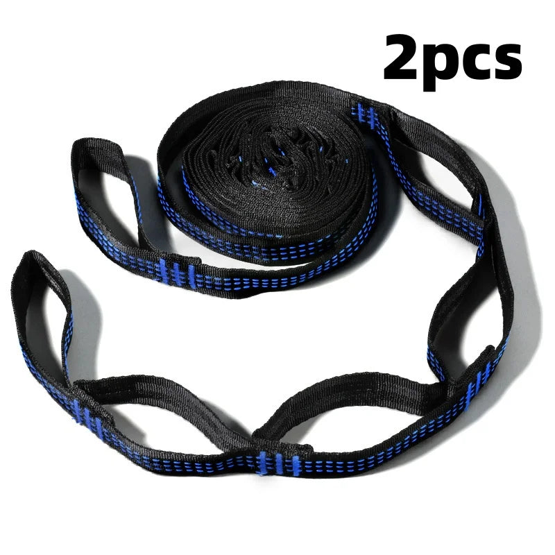 2/4 piece heavy duty climbing buckle and adjustable nylon hammock straps - for hammock straps, outdoor equipment, hammock fittings, sturdy construction, camping gear that can withstand 600 ib