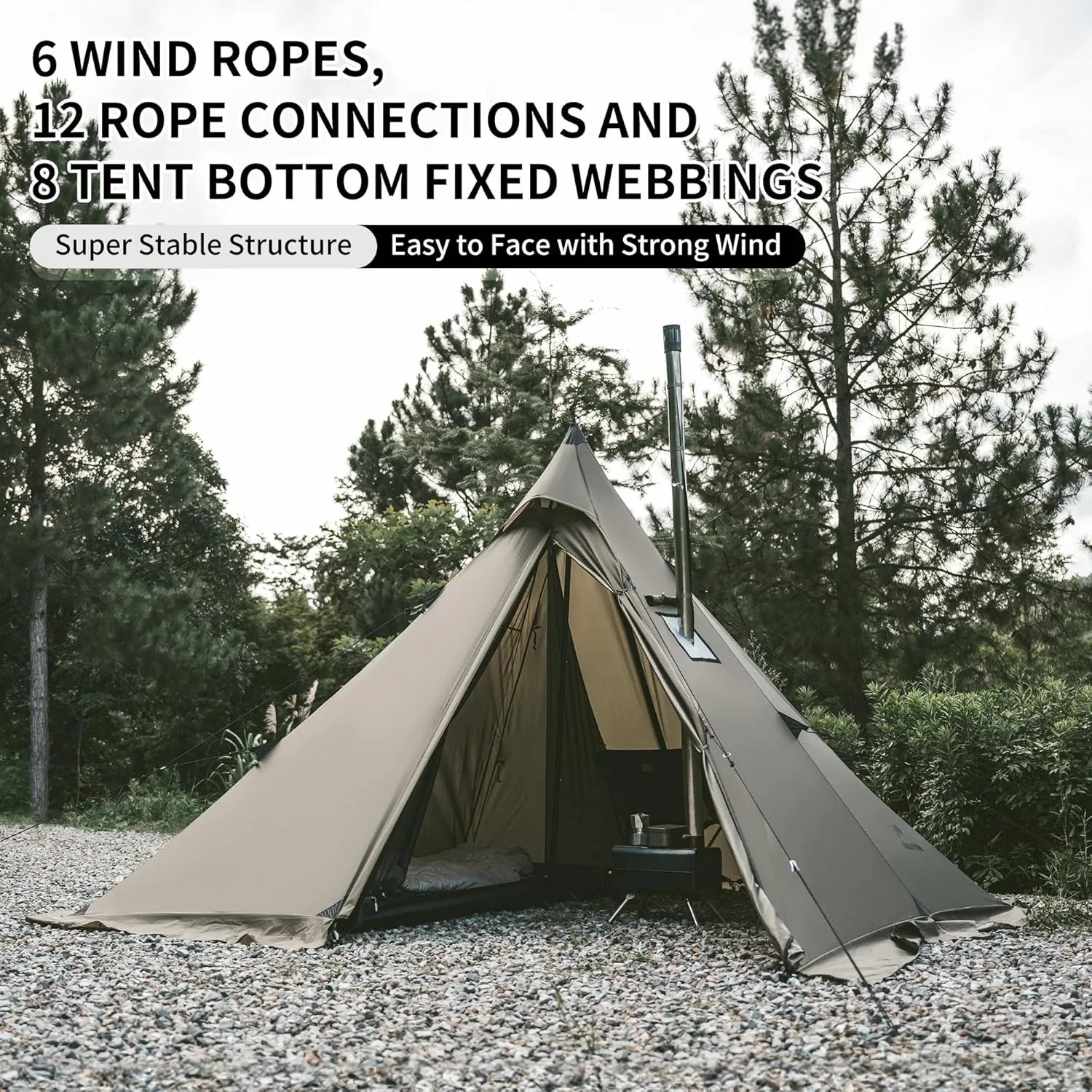 Naturehike Tipi Camping Tent