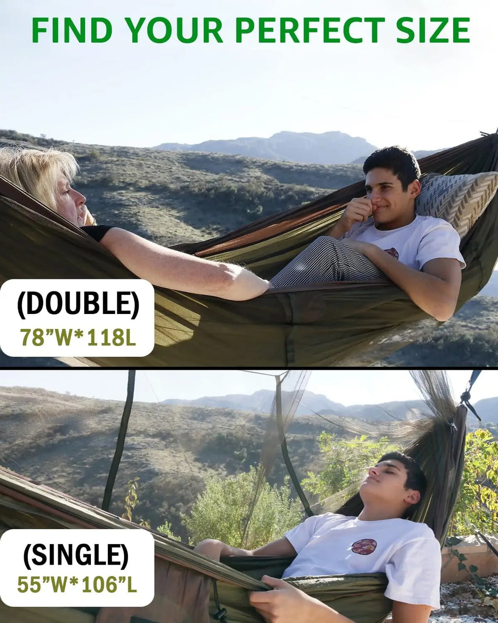Camping Hammock Tent with Net