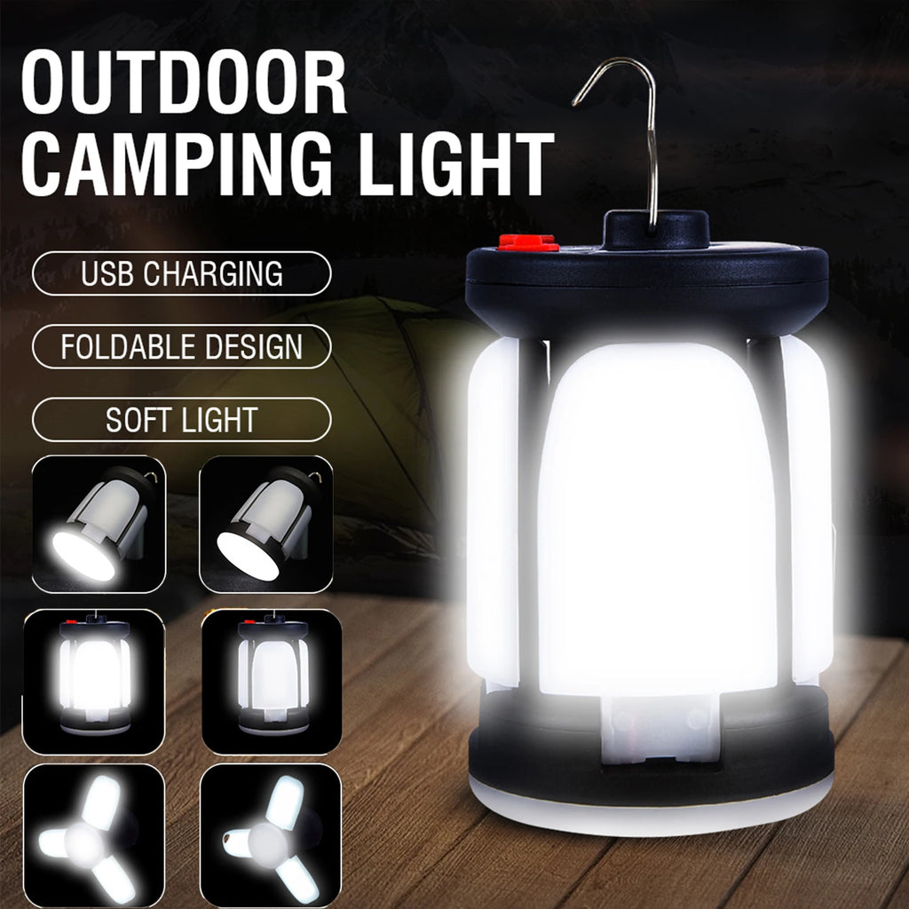Solar PowerBank Lantern — 1000‑Lumen Camp Light