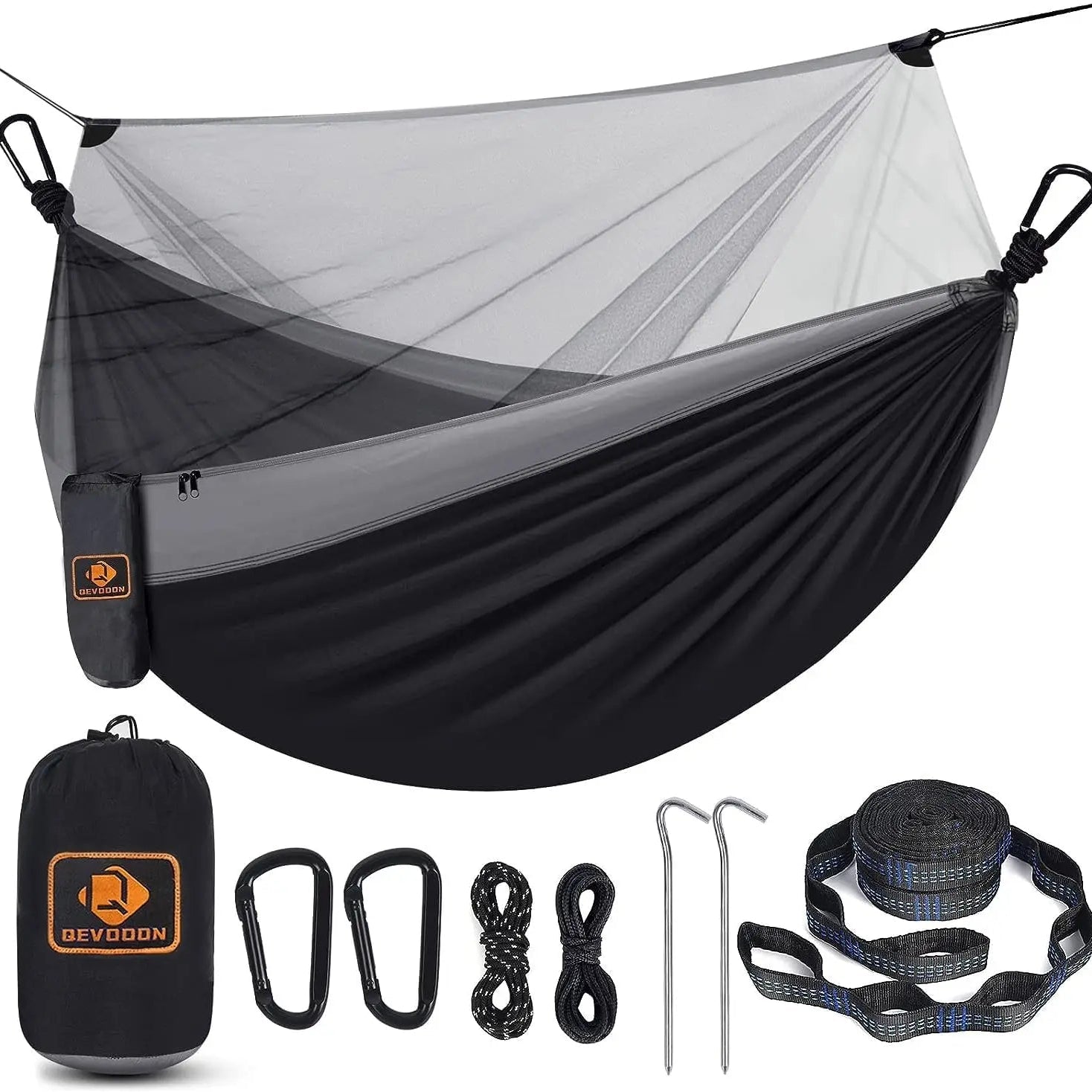 Double Camping Hammock with Net