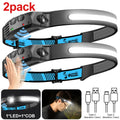 Sensor‑Activated Headlamp — USB‑C Rechargeable