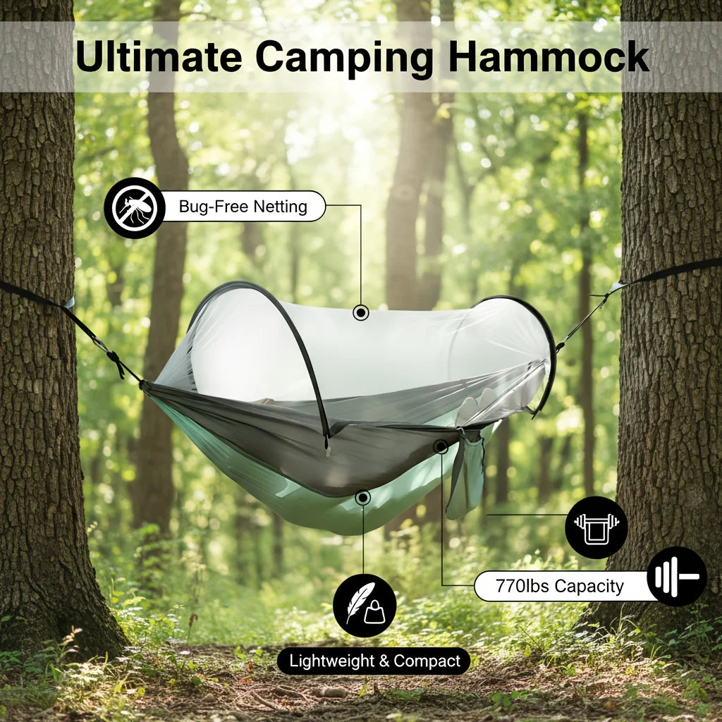3-in-1 Camping Hammock