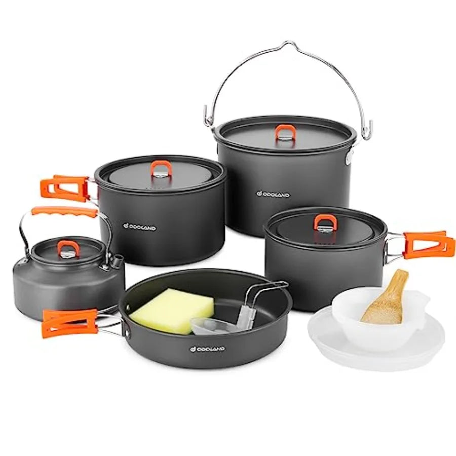 Aluminum Camping Cookware Set