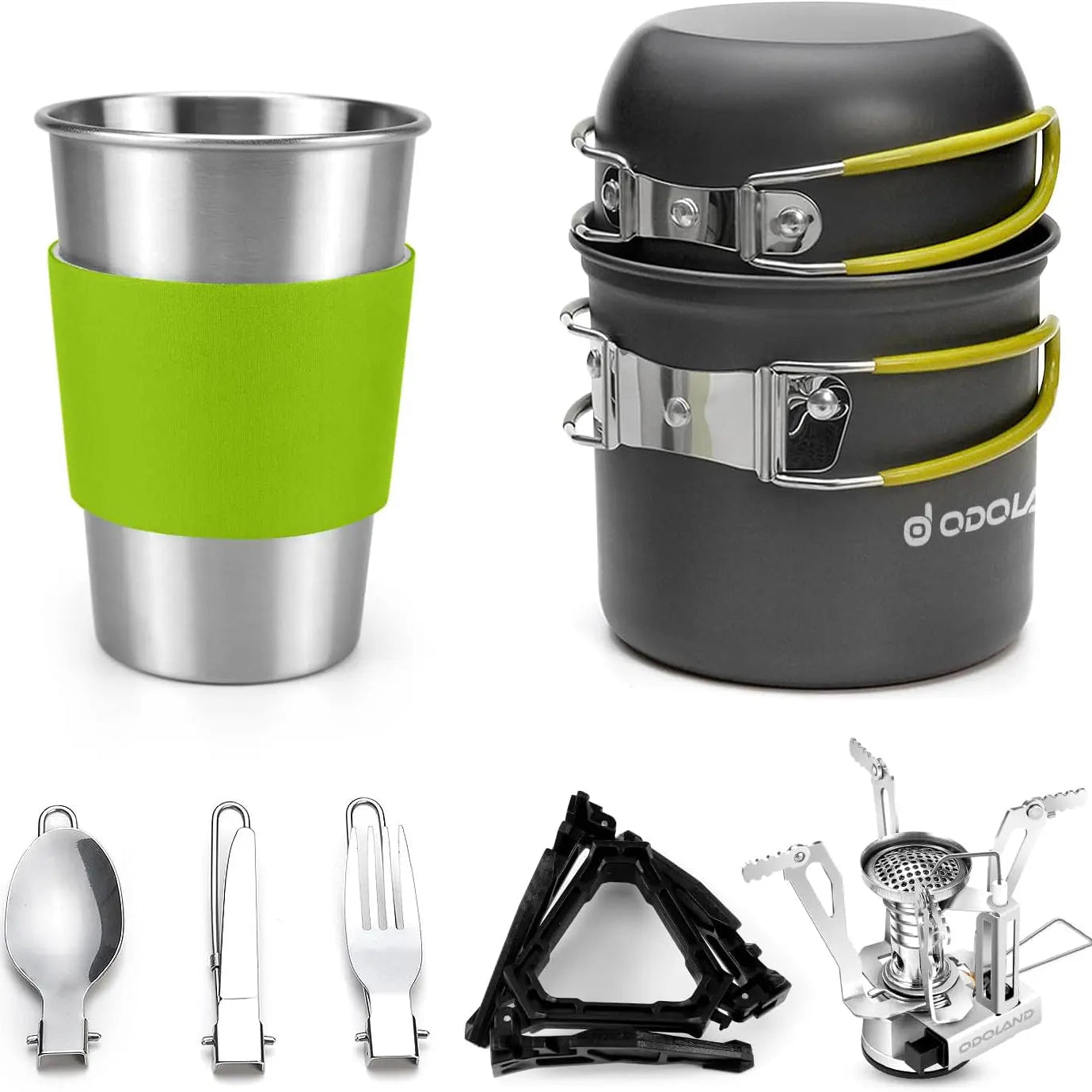 9-Piece Camping Cookware Set